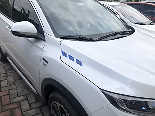 WANLIAN Pegatinas de decoración de coche, pegatinas reflectantes de seguridad de advertencia de coche, pegatinas personalizadas para todos los modelos