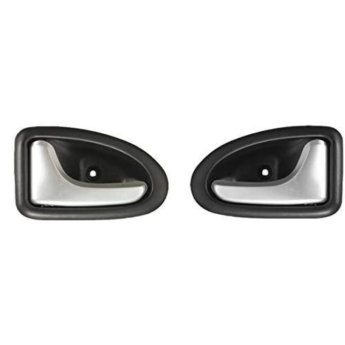 Warlseey Coche Interiores Manija Puerta Interior 1 manija de Puerta Interior de Coche Interna para Renault para Clio 2000-2009 2/3-4/5 Tirador Puerta Interior (Specifications : Izquierda)