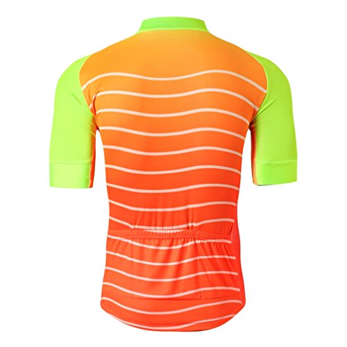 Weimostar - Maillot de ciclismo para hombre - Gris -