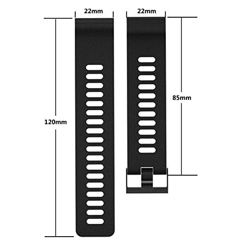 Wenken - Correa de reloj ajustable para Garmin Forerunner 35 (TPE)