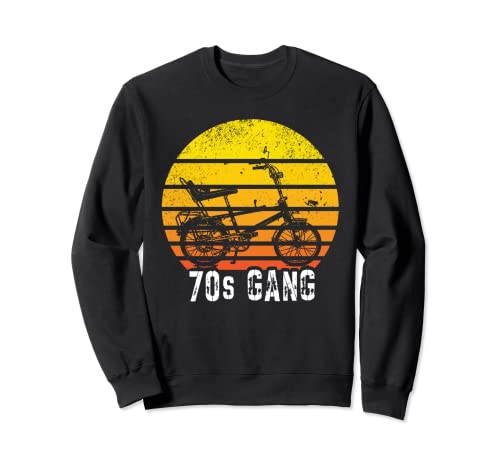 Wheelie Bike High-Riser 70s Biker Gang Hipster Vintage Sudadera