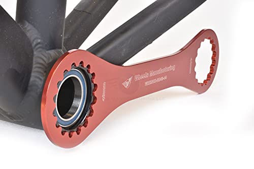 Wheels Manufacturing - Llave de Soporte Inferior (10 Unidades, 44-48,5 mm), Color Rojo