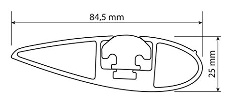 Whispbar S9W Barra De Techo Cerrada