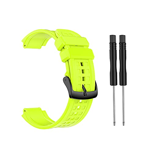 WIIKAI Compatible con Garmin Forerunner 25 Correas para Relojes, Correa de Pulsera de Reemplazo.(Limas)