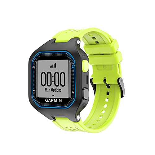 WIIKAI Compatible con Garmin Forerunner 25 Correas para Relojes, Correa de Pulsera de Reemplazo.(Limas)