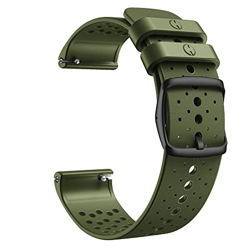 WIIKAI Compatible con Polar Vantage M Correas para Relojes, Correa de Pulsera de Reemplazo.(Ejercito Verde)