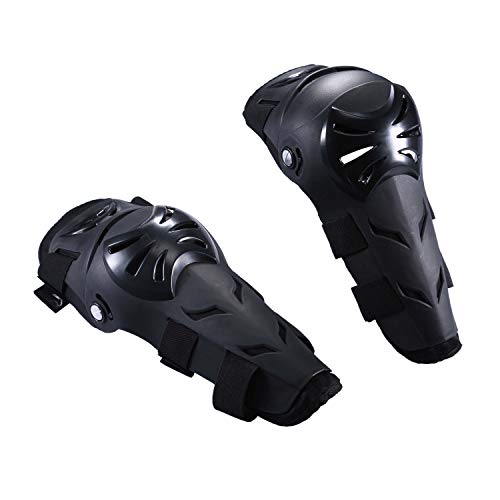 WILDKEN Rodilleras de protección de Motocicleta Protector de Codo / Rodilleras para moto Rodilleras de Motocicleta Rodilla Almohadillas Enduro Ajustable para Motocross (Rodilleras - 1 par)