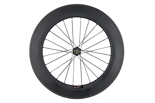 WINDBREAK BIKE 100% Carbon Fiber 88mm Depth Clincher Wheelset Road Bike Wheels 700c