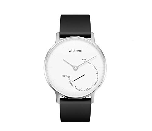 Withings Steel Reloj, Unisex Adulto, White, 36 mm
