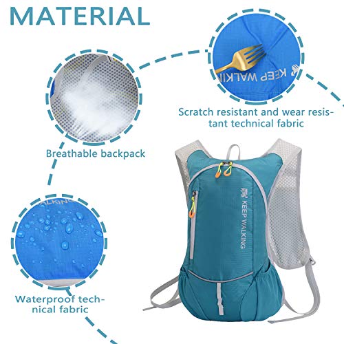 WLZP Mochila de hidratación con 2L Bolsa de Agua,Correr al Aire Libre Ciclismo Ciclismo Senderismo Escalada Esquí Caza Bolsa, Mochila de Agua con hidratación para Hombres y Mujeres