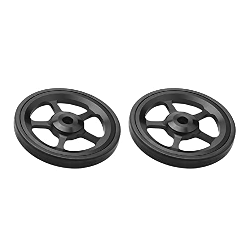 Wobekuy Tornillos para bicicleta Easywheel de aleación de aluminio superligeros Easy Wheels para Brompton