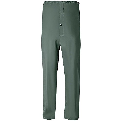 WOLFPACK LINEA PROFESIONAL 15010007 Traje de Agua Impermeable Verde PVC Talla 7-L