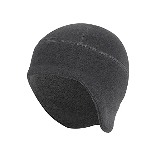 WOYAOFEI Gorro de invierno para hombre con diseño de calavera, para montar en bicicleta, esquí, escalada, C#gris., Talla única