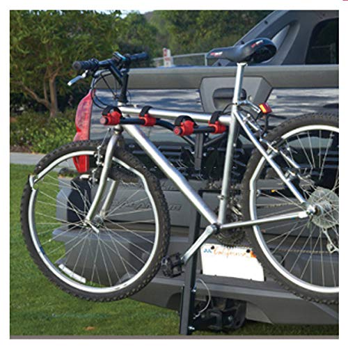 WVIVW Portabicicletas Porton Trasero Universal 4 Bicis Portabicis para Coche 2 Bicicletas Plegable Porta-Bicis Auto con Correas Soporte de Bici baca para Bicicletas Bike Acero Carga 60kg