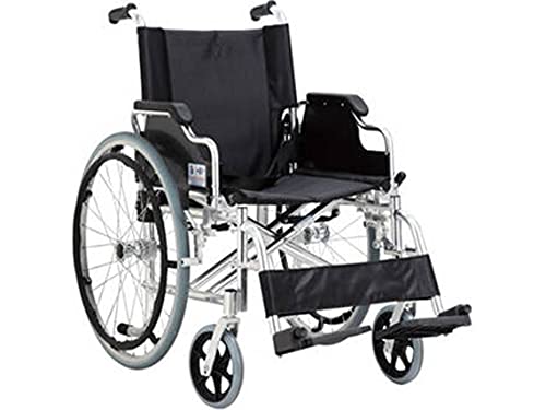 W.w.o. 979 - R600 Autopropulsada Silla De Ruedas Con Altura Ajustable Y Reposabrazos Extraíble, negro, unisex