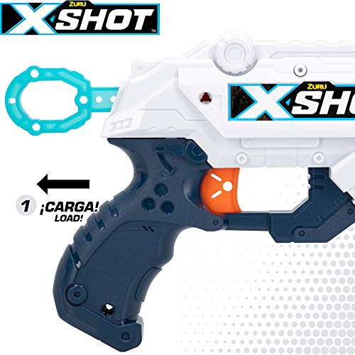 X-Shot - Pack 2 pistolas Reflex 6 X-Shot Excel + 3 botes (44770)
