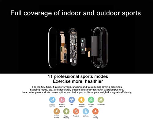 Xiaomi Band 5 - Inteligente, 11 Modos de Deporte, Pulsera de Ejercicios, Monitor de frecuencia cardíaca, Monitor de sueño