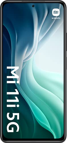 Xiaomi Mi 11i 5G - Smartphone 6.67'' (WiFi, Bluetooth 4.0, Qualcomm Snapdragon 888 2.84GHz, 128 GB de memoria interna, 8 GB de RAM, cámara de 108 MP), Negro [Versión ES/PT]