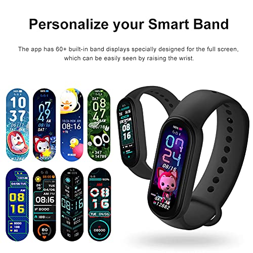 Xiaomi Mi Band 6 Pulsera,Reloj Inteligente Pulsera,1.56" Pantalla AMOLED,Monitoreo del Sueño,Rastreador de Ejercicios Bluetooth a Prueba de Agua,Versión Global