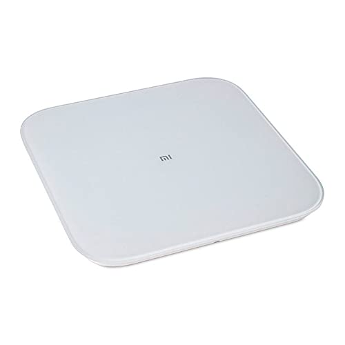 Xiaomi Mi Scale - Smart, báscula con Bluetooth, vidrio, blanco, led