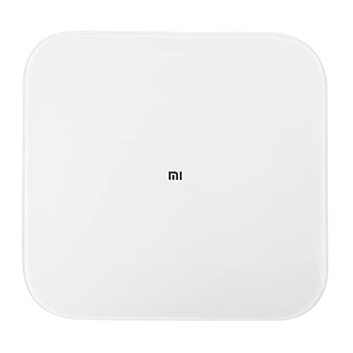 Xiaomi Mi Scale - Smart, báscula con Bluetooth, vidrio, blanco, led