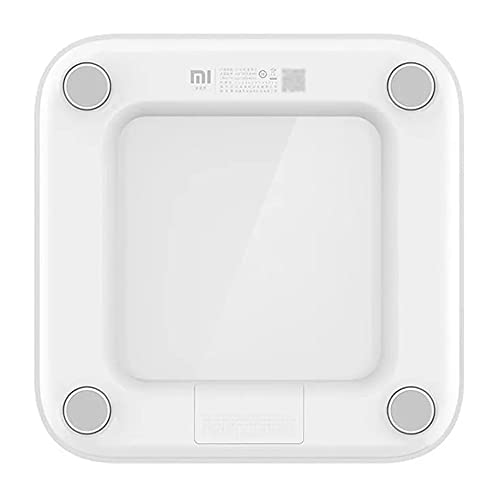 Xiaomi Mi Scale - Smart, báscula con Bluetooth, vidrio, blanco, led