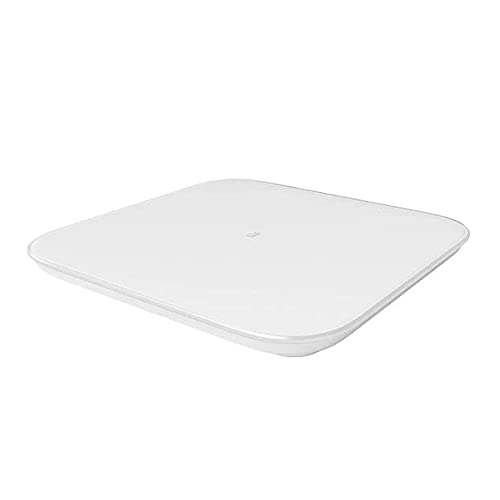 Xiaomi Mi Scale - Smart, báscula con Bluetooth, vidrio, blanco, led