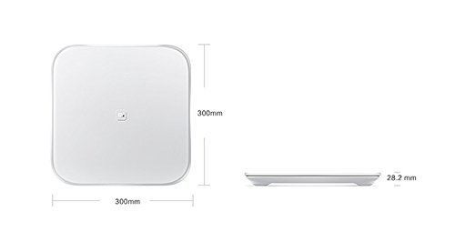 Xiaomi Mi Smart Scale - Bascula inteligente con Bluetooth, blanco