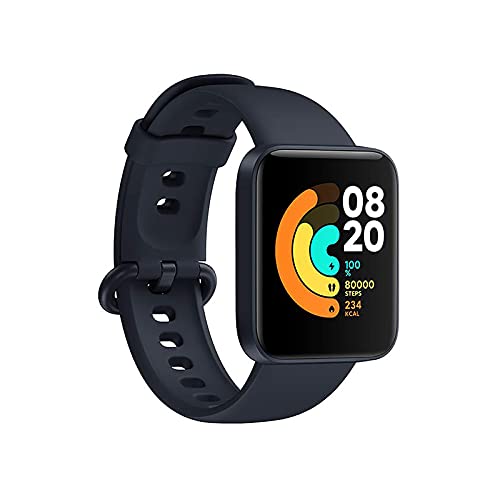 Xiaomi Mi Watch Lite Sport Smartwatch - Pantalla LCD TFT de 1.4 '', GPS, Control Frecuencia Cardíaca, 11 Modelos de Entrenamiento, 5ATM, Azul