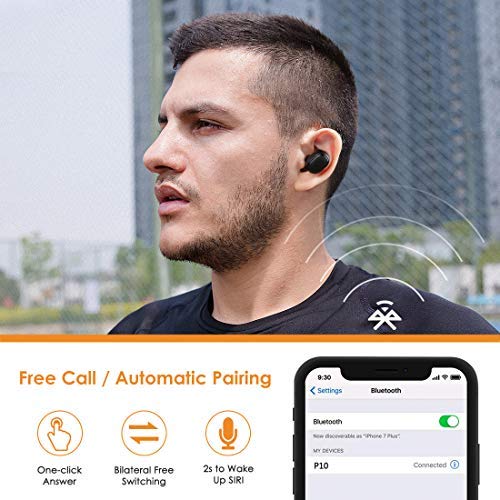 Xiaomi Redmi Airdots 2 Auriculares Inalámbricos, Superpow Auriculares Inalámbricos Xiaomi Wireless Earbuds Auriculares inalámbricos Bluetooth 5.0 Auriculares Bluetooth IPX4 con Auriculares