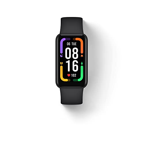 Xiaomi Redmi Smart Band Pro – Pulsera de Actividad con Pantalla AMOLED de 1,47”, más de 110 Modos de Entrenamiento, monitoreo de frecuencia cardíaca, hasta 14 días de batería, Negro