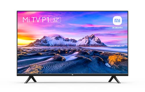 Xiaomi Smart TV P1 32 Pulgadas (Frameless, HD, Triple Sintonizador, Android 9.0, Netflix, Google Assistant, Bluetooth, 3 HDMI, 2 USB) [Modelo 2021]