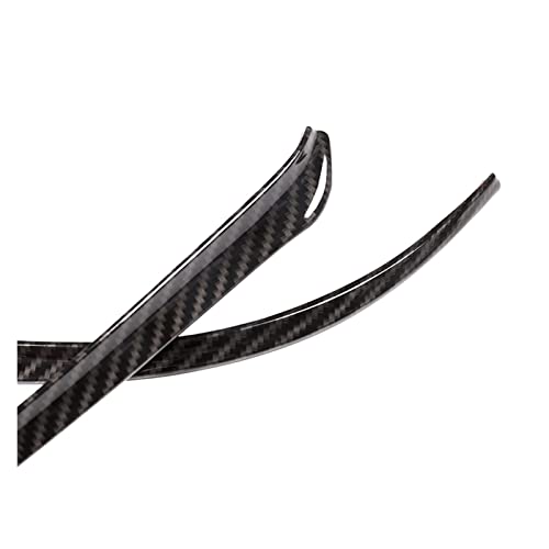 xiuxiu Fibra de Carbon Abdominales Adecuado BMW X1 F48 1 2 Serie Tourer Active Tourer F45 F46 218i 16-19 Side Trastro View Street Strips Trim Att Fit for BMW X2 F47 2018 (Color : Carbon Fiber)