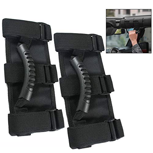 Xrten Asas de Agarre de Barra del Rodillo para Jeep Wrangler YJ TJ JK