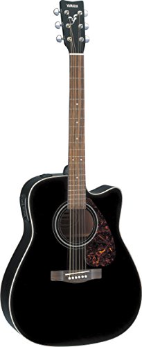 Yamaha FX370CBL - Guitarra acústica, color negro