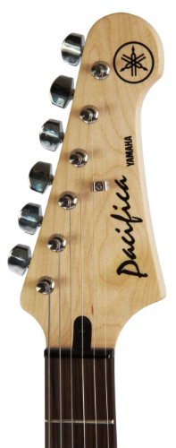 Yamaha Pacifica 012 Guitarra Eléctrica Guitarra 4/4 de madera, 64.77 cm, escala 25.5 pulgadas, 6 cuerdas, selector pastillas de 5 posiciones, Color Negro