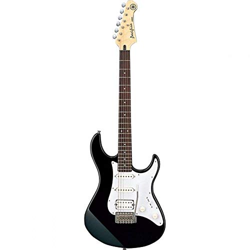 Yamaha Pacifica 012 Guitarra Eléctrica Guitarra 4/4 de madera, 64.77 cm, escala 25.5 pulgadas, 6 cuerdas, selector pastillas de 5 posiciones, Color Negro