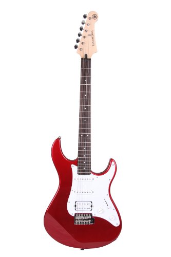 Yamaha Pacifica 012 Guitarra Eléctrica Guitarra 4/4 de madera, 64.77 cm, escala 25.5 pulgadas, 6 cuerdas, selector pastillas de 5 posiciones, Color Rojo Metálico