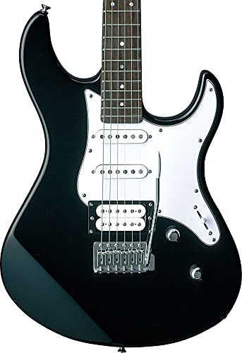 Yamaha Pacifica 112V - Guitarra eléctrica con diseño clásico para principiantes, clase de guitarra online, color negro