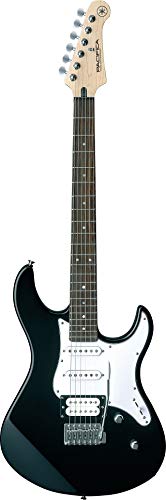 Yamaha Pacifica 112V - Guitarra eléctrica con diseño clásico para principiantes, clase de guitarra online, color negro