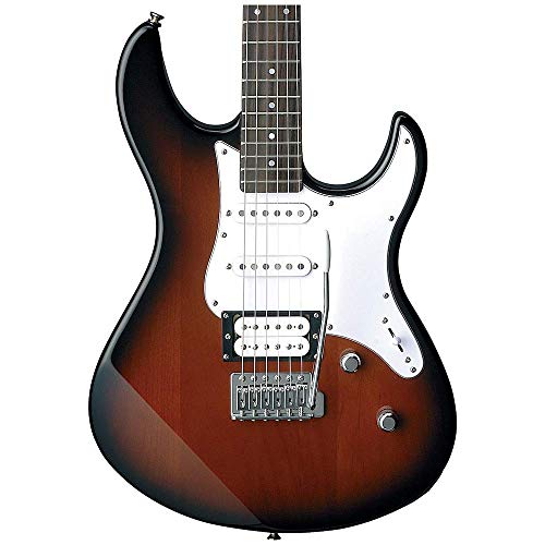 Yamaha Pacifica 112V, Guitarra eléctrica para principiantes y más, con un diseño elegante y sonido muy versátil gracias a su configuración de sonidos, color old violin sunburst vintage