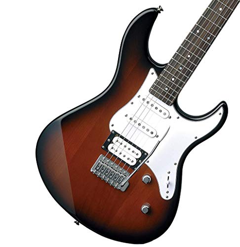 Yamaha Pacifica 112V, Guitarra eléctrica para principiantes y más, con un diseño elegante y sonido muy versátil gracias a su configuración de sonidos, color old violin sunburst vintage