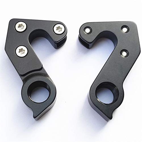 Yeddc Reemplazable 1pc Bicycle Parts Road Bike Trasero Desperilleur Hanger Mech Dropout para Canyon #25 Canyon Ultimate CF SL SLX 2015 Cañón AerOad R28 Gancho de Cola de Bicicleta (Color : Black)