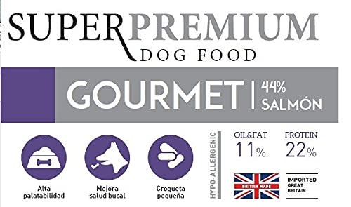 YERBERO Nature Gourmet salmón/boniato Comida Hipoalergénica para Perros de Razas Mini 2,5kg