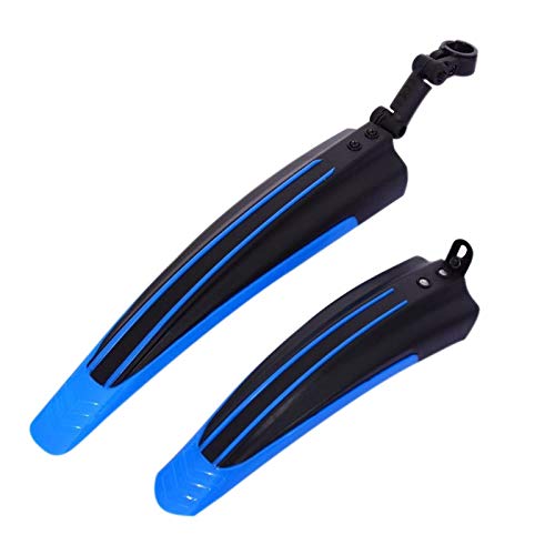 YFCTLM Guardabarros de Bicicletas Guardabarros Moto rociadores Defensas Guardabarros de Bicicletas de montaña Set Aletas Delanteras Ciclo for/neumático Trasero Bicicleta MTB Fender