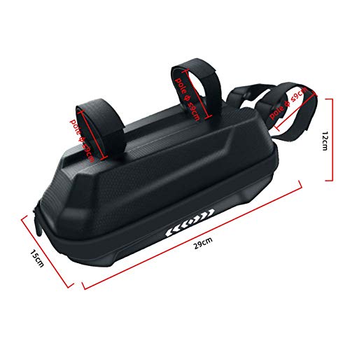 YHTSPORT Bolsa Almacenamiento Scooter Eléctrico para Adultos, Bolsa de Tubo Patinete Bolsa de Manillar Scooter a Prueba de Agua para Xiaomi MI Mijia M365 Sedway Ninebot E ES4 / ES3 / ES2 / ES1