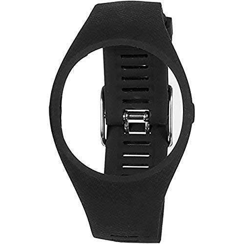 YIAI Correa para la muñeca Running Case hion Sport Universal Band Reemplazo Accesorios Pulsera Portátil con Hebilla Reloj Inteligente Silicona Suave para Polar M200(Negro)