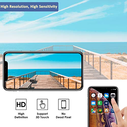 Yodoit Pantalla LCD para iPhone X Reemplazo Negro, 5.8 Pulgadas Display y Digitalizador Táctil Vidrio con Herramientas, Compatible con Modello A1865, A1901, A1902