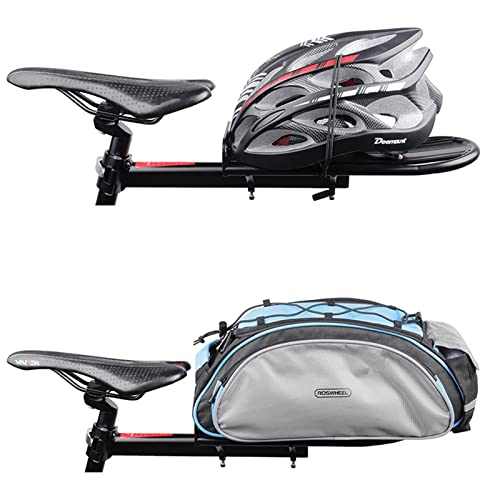 Youdert Pannier Rack Bicycle Cargo Carrier Asiento Post Dia.25-34mm 9kgs Cargar Bicicletas Trasero Tapa de Equipaje Bolsa Soporte de Soporte Tronco