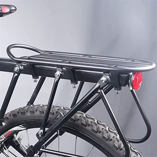 Youdert Pannier Rack Quality Bicycle Cargo Carrier de Carga 24-29 Pulgadas Bicicletas Trasera de Equipaje Tapa de la Postura Soporte de la Bolsa de la Bolsa con la Herramienta de instalación 10 0kg